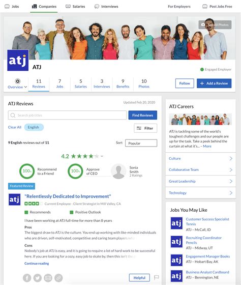 glassdoor jobs reviews.